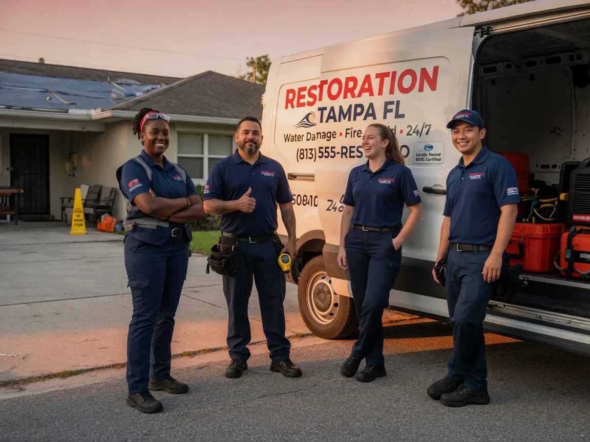 Water Damage Restoration company in Plainfield, OH